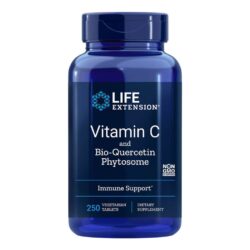Vitamina C Life Extension 250 Comprimidos: Imunidade e Saúde Antioxidante Potencializada