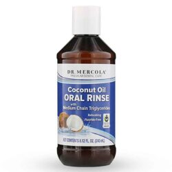 Dr. Mercola Óleo de Coco para Enxágue Oral - 240ml (8,12 fl oz)