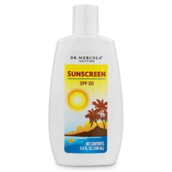 Dr. Mercola Protetor Solar Natural FPS 50 - 160 ml: Proteção Avançada e Pura