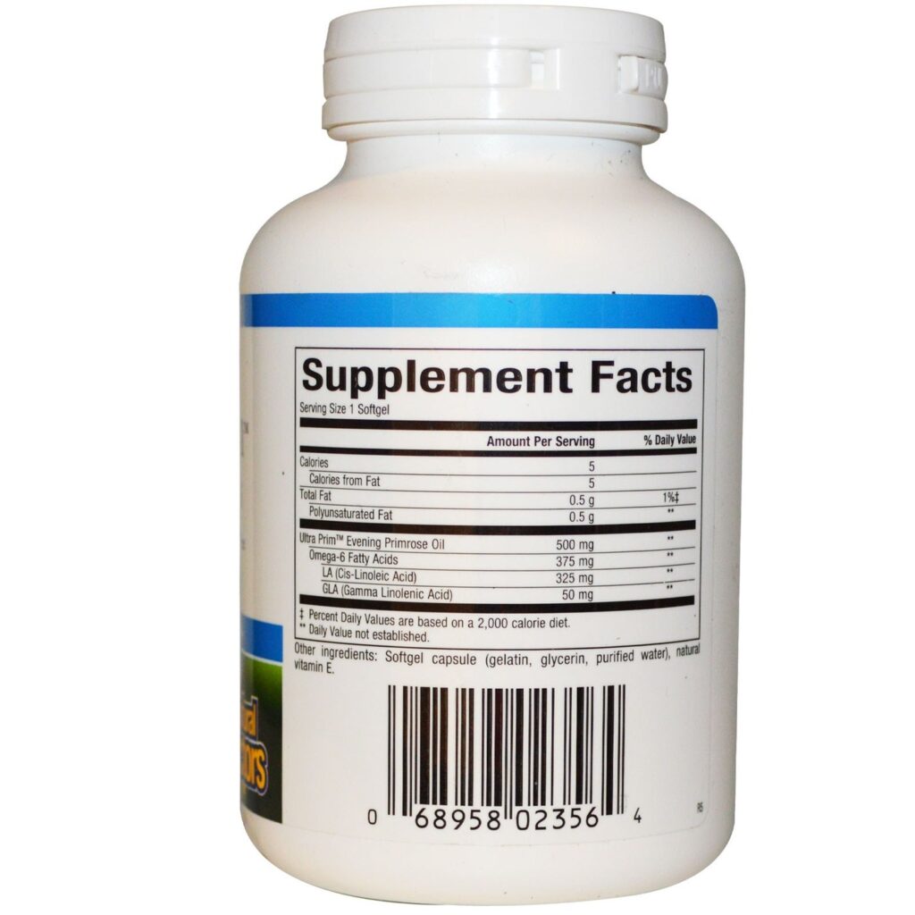 Natural Factors Ultra Prim Óleo de Prímula 180 Cápsulas Gel - Bem-Estar Feminino - Imagem 2