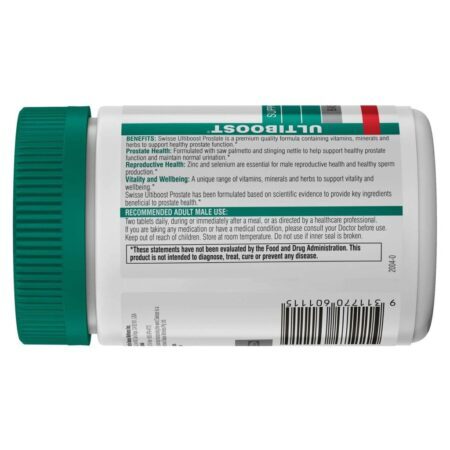 Swisse Próstata - 50 Tablets para Saúde Urinária e Bem-Estar Masculino - Imagem 2