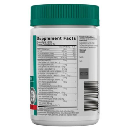 Swisse Próstata - 50 Tablets para Saúde Urinária e Bem-Estar Masculino - Imagem 3