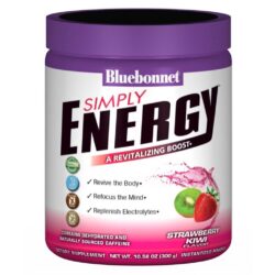 Bluebonnet Nutrition Simply Energy Morango Kiwi - 300g (40 Doses)