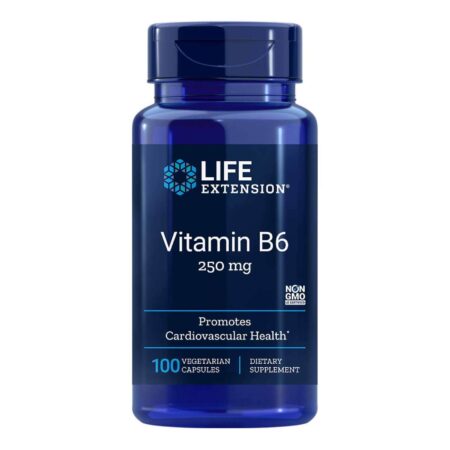 Life Extension, Vitamina B6 - 100 Cápsulas