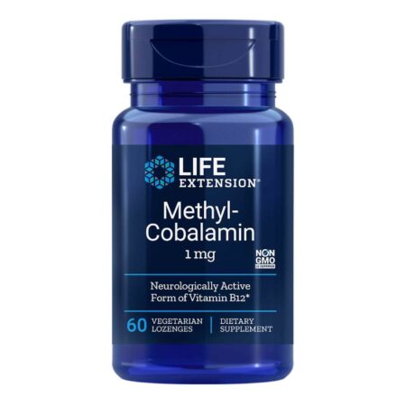 Life Extension, Metilcobalamina 1 mg - 60 Pastilhas