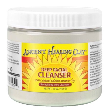 Ancient Healing Clay, Limpador Facial Profundo - 454g