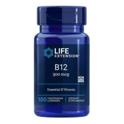 Life Extension Vitamina B12 Metilcobalamina 500 mcg - 100 Pastilhas para Energia e Bem-Estar no Brasil