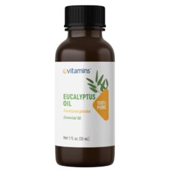 eVitamins Óleo de Eucalipto 100% Puro - 30 ml: Alívio Respiratório e Bem-Estar Natural