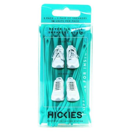 Hickies No Tie Shoelaces - Turquoise - 14 Units