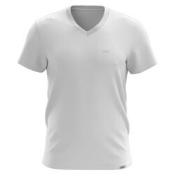 Kaged Muscle V-Neck Tee White: Camiseta Estilosa e Confortável para o Dia a Dia