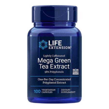 Life Extension, Mega Extrato de Chá Verde - 100 Cápsulas Vegetarianas