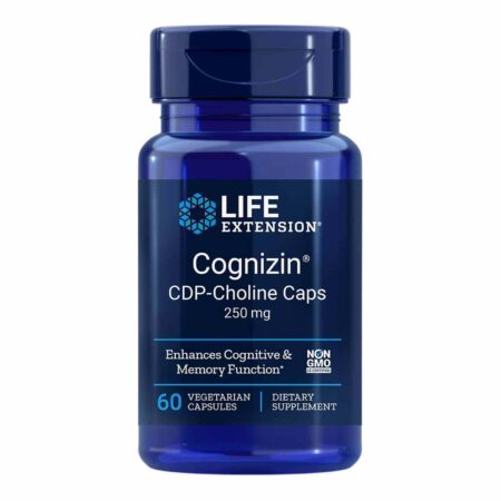 Life Extension, Cognizin CDP- Colina - 60 Cápsulas Vegetarianas