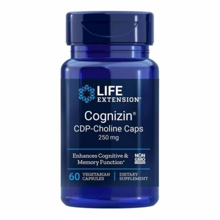 Life Extension Cognizin CDP-Colina: Potencialize Seu Foco e Memória com 60 Cápsulas Vegetarianas — foto 1