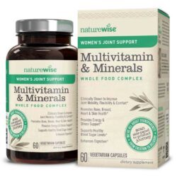 NatureWise Multivitamínico Mineral Complexo Alimentos Integrais com Suporte Articular 60 Cápsulas - Saúde Completa