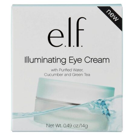 E.L.F, Creme Iluminador para Área dos Olhos com Pepino e Chá Verde - 14 g - Image 2