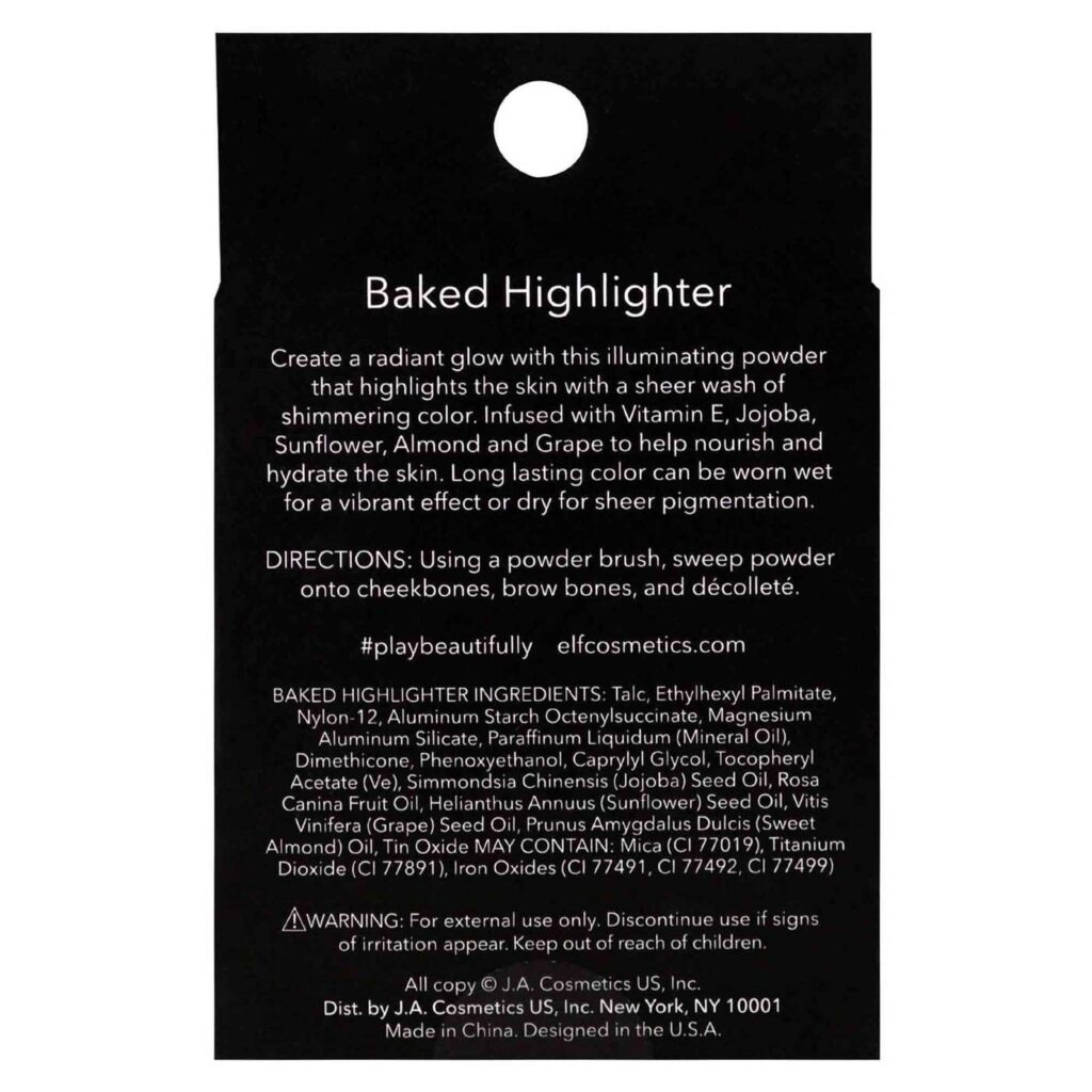 E.L.F. Blush Iluminador Compacto, Gems - 5g: Cor Radiante e Acabamento Luminoso para Pele Brasileira - Imagem 3