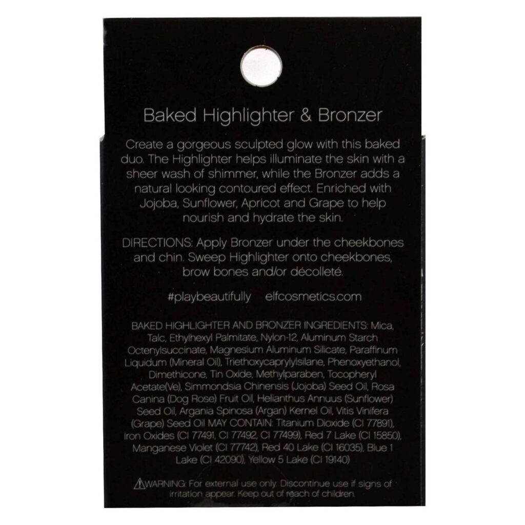 E.L.F. Pó Iluminador & Bronzer Bronzed Glow 5.2g - Pele Radiante e Bronzeada - Imagem 4
