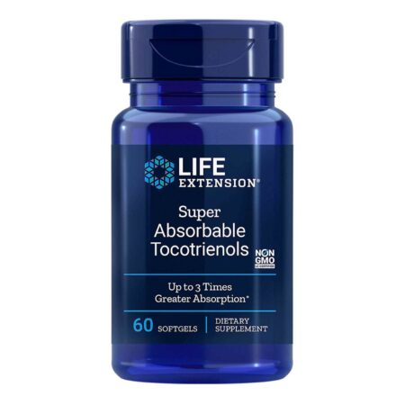 Life Extension, Tocotrienóis Superabsorvíveis - 60 Cápsulas