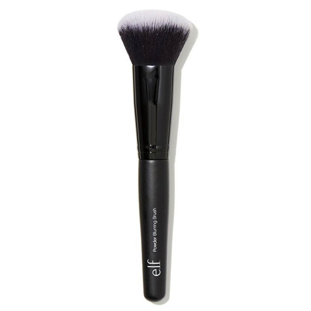 ELF Pincel/Escova de Maquiagem para Aplicação de Pó – 1 Unidade | Ferramenta Essencial para Acabamento Perfeito