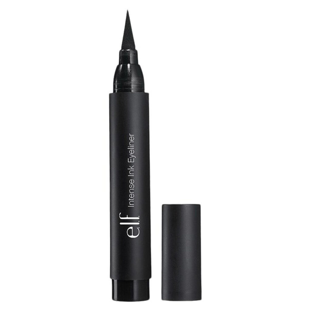 E.L.F Delineador para Olhos Preto Intenso - 1 Unidade - Traço Definido e Duradouro