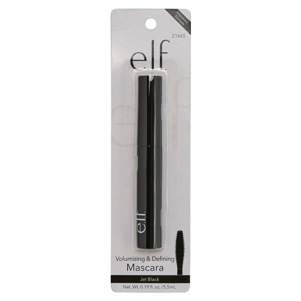E.L.F Máscara de Cílios Volume e Definição Jet Black - 5.5 ml: Cílios Volumosos e Definidos - Imagem 2