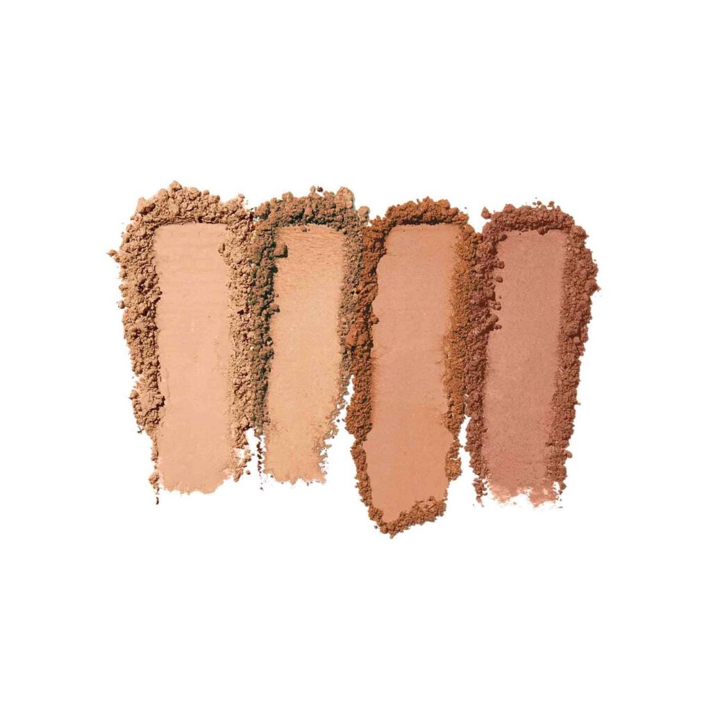 E.L.F. Paleta de Sombras Bronzed Beauty - 16g: Tons Quentes e Acabamento Profissional - Imagem 3