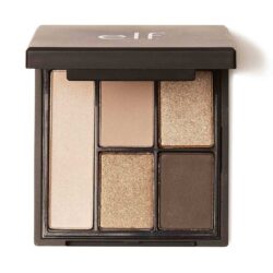 Paleta de Sombra E.L.F. Argila Nudes 7.4g - Maquiagem Versátil para Looks Naturais