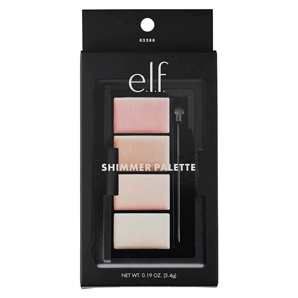 E.L.F Paleta de Brilho com Pincel - 5.4 g: Seu Essencial para Maquiagem Radiante no Brasil - Imagem 2
