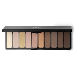 E.L.F. Paleta de Sombras Nude 14g - Cores Versáteis para Looks Naturais