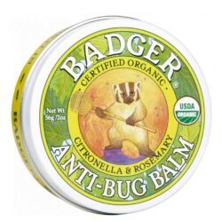 Badger Bálsamo Repelente Natural de Insetos Citronela e Rosa Mosqueta 56g