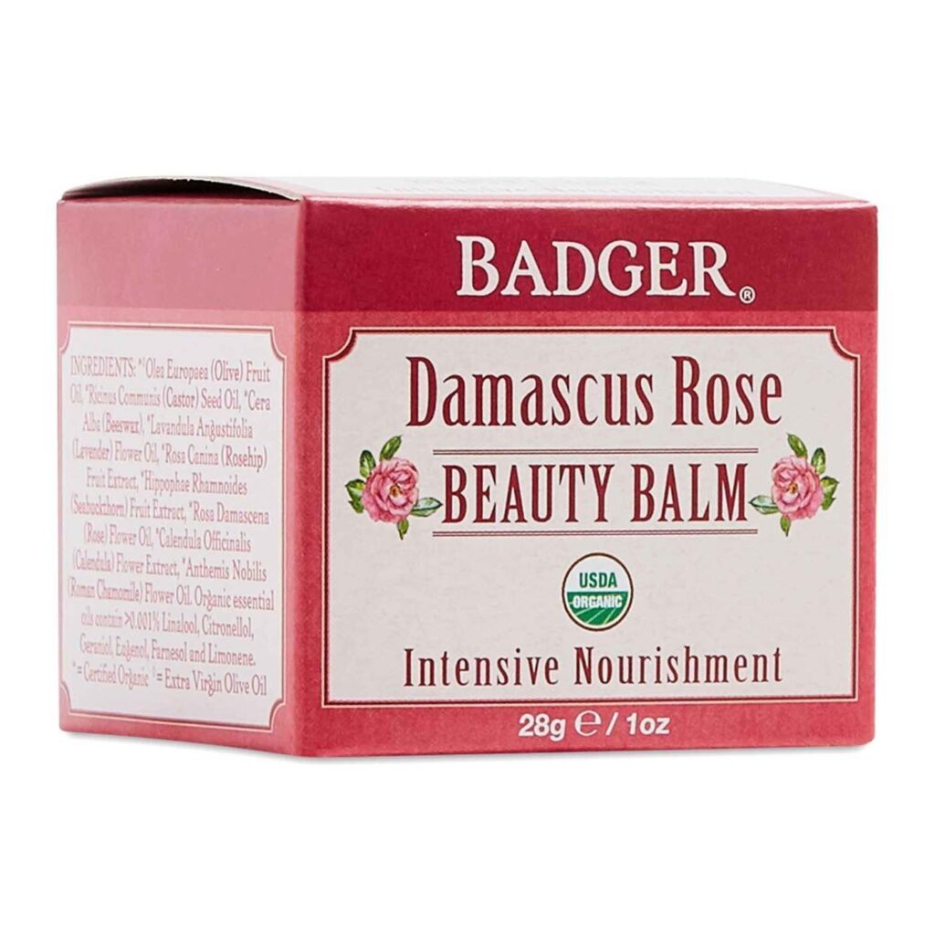 Badger Beauty Balm Bálsamo Damasco e Rosa Pele Delicada - 28g - Imagem 2