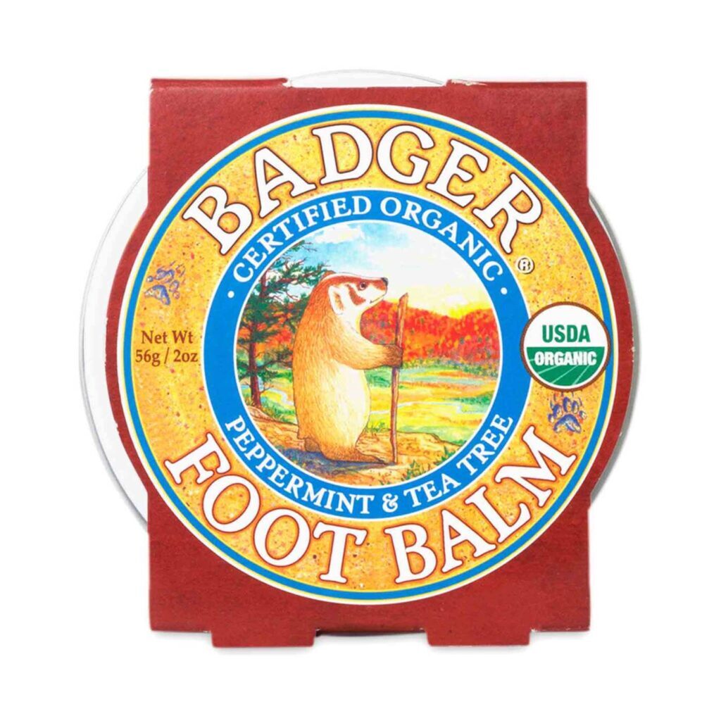 Badger Bálsamo para os Pés - Hidratação Profunda e Alívio 56g