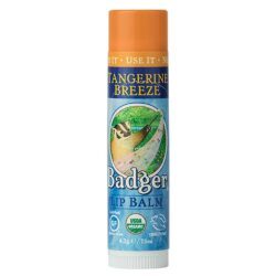 Badger Protetor Labial Tangerine Breeze - 4.2g: Hidratação e Proteção Natural