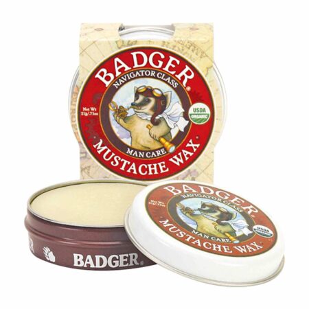 Badger, Cera para Bigodes - Cuidado masculino - 21 g