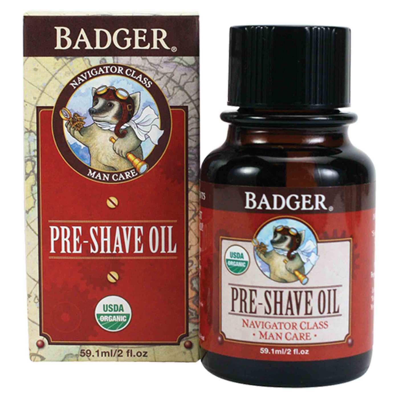 Badger Óleo Pré-Barbear - 59 ml: Preparação Essencial para um Barbear Suave
