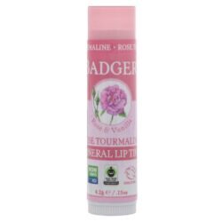 Badger Lip Tint Mineral Rose Tourmaline Rosa e Baunilha - 4.2 g