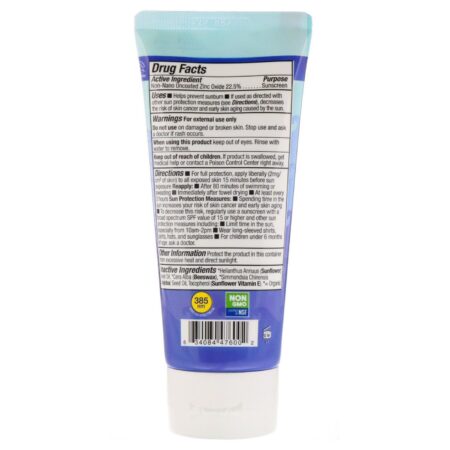 Badger Creme protetor solar Sport - Broad Spectrum SPF 35 - Sem perfume - 87 ml (2,9 fl oz) - Image 2