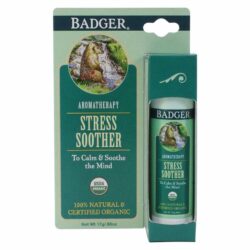 Bastão Aromaterapia Badger Aromatherapy Stress Soother 17g - Alívio Natural do Estresse