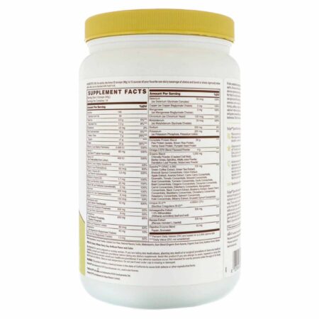 Solgar, Shake Nutricional Proteico Vegano Chocolate/Coco - 686 g - Image 2