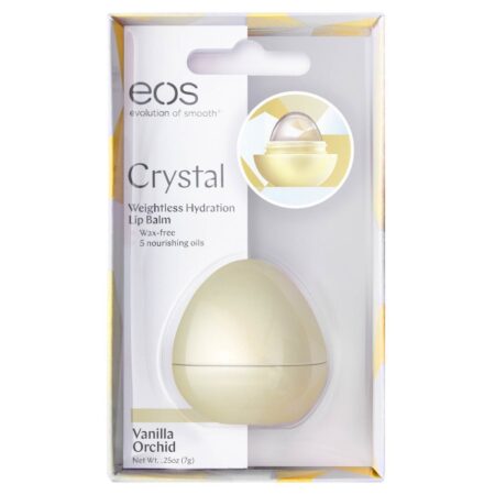 EOS, Protetor Labial Crystal, Orquídea Baunilha - 7 g