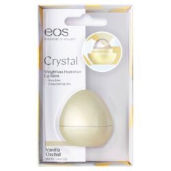 EOS Protetor Labial Crystal Orquídea Baunilha 7g Hidratação Profunda