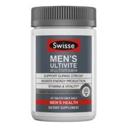 Swisse Ultivite Masculino - Multivitamínico com 50 Tabletes para Energia e Vitalidade