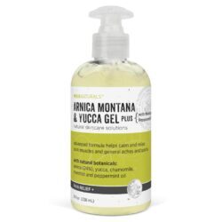 Mika Naturals: Alívio da Dor com Arnica Montana e Yucca Gel (com Mentol) - 236ml