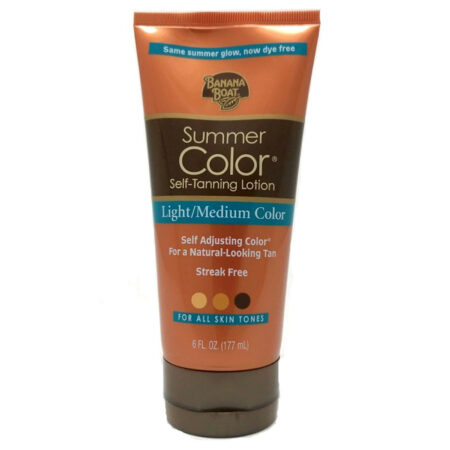 Banana Boat, Loção Autobronzeadora Summer Color® - Suave a Médio - 177 ml