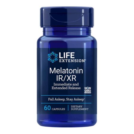 Life Extension, Melatonina IR-XR - 60 Cápsulas