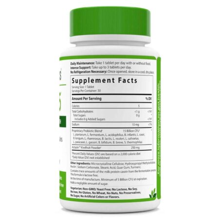 Hyperbiotics, PRO-15 Força Avançada com Kiwi - 30 tabletes - Image 2