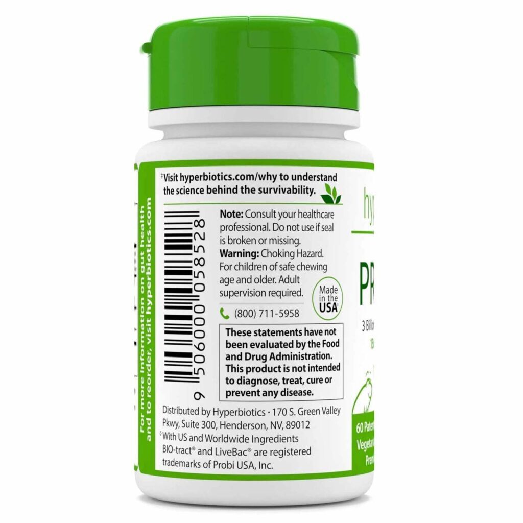 Hyperbiotics PRO-Kids Probiótico Sabor Laranja Tangy 60 Micro-Pearls - Saúde Intestinal Infantil - Imagem 2