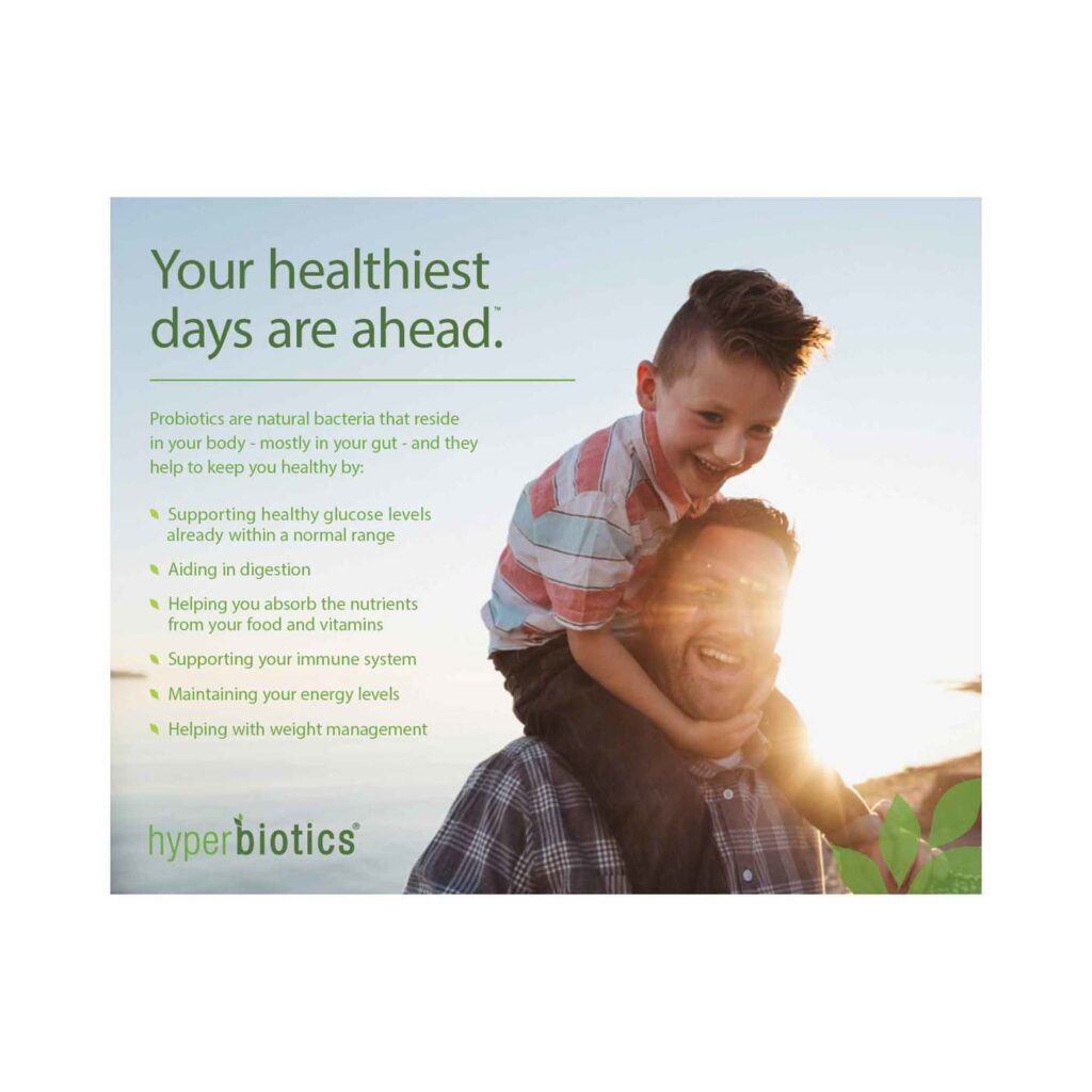 Hyperbiotics Suporte de Glicose com Extrato de Banaba e Vitamina D3 - 60 Tabletes - Imagem 4