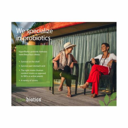 Hyperbiotics, PRO-Bifido® - Probiótico para pessoas com mais 50 anos - 60 Comprimidos - Image 4