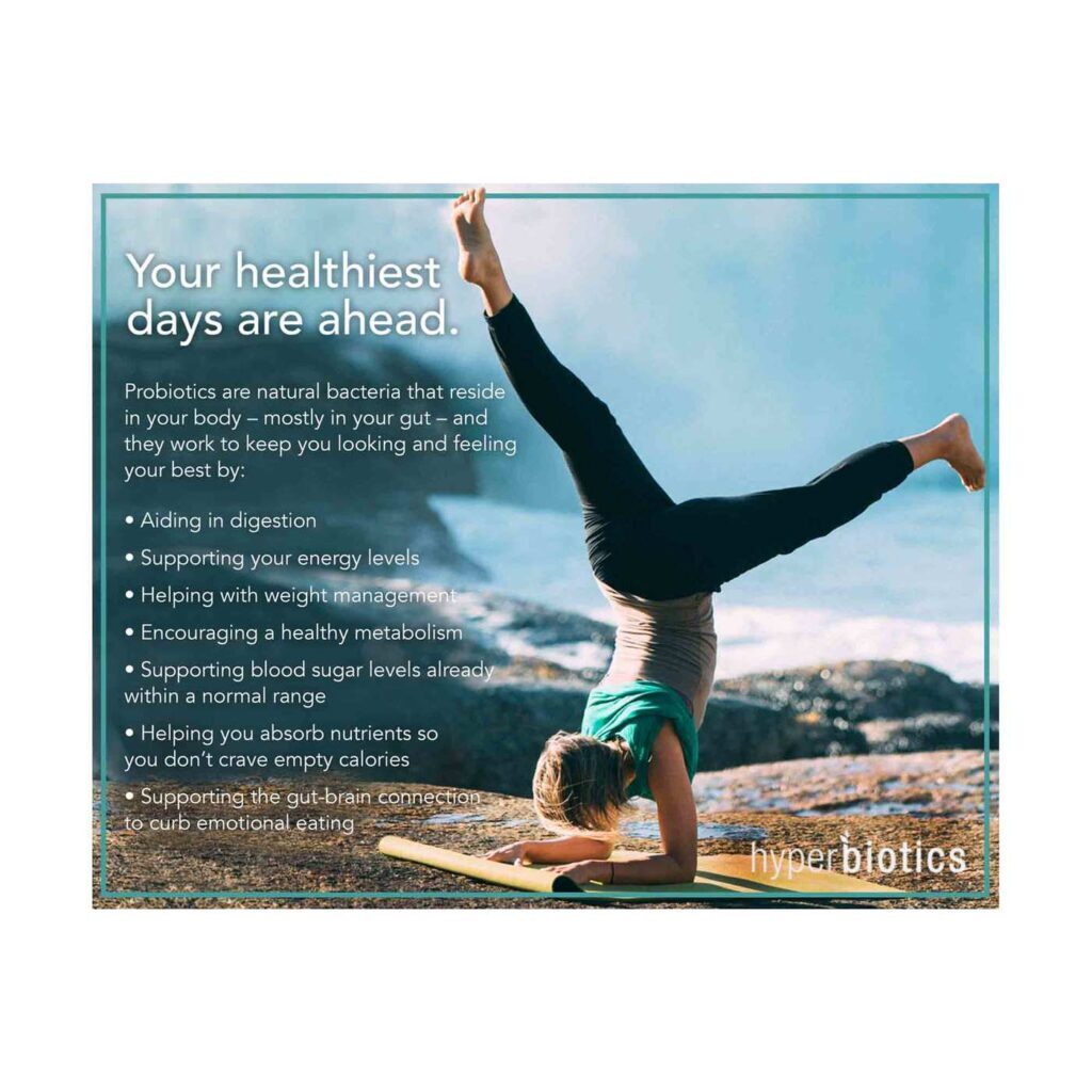 Hyperbiotics Better Body Probiótico Natural - 60 Tabletes: Saúde Intestinal e Bem-Estar - Imagem 4